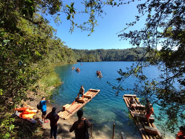 Pojoj Lake, Chiapas