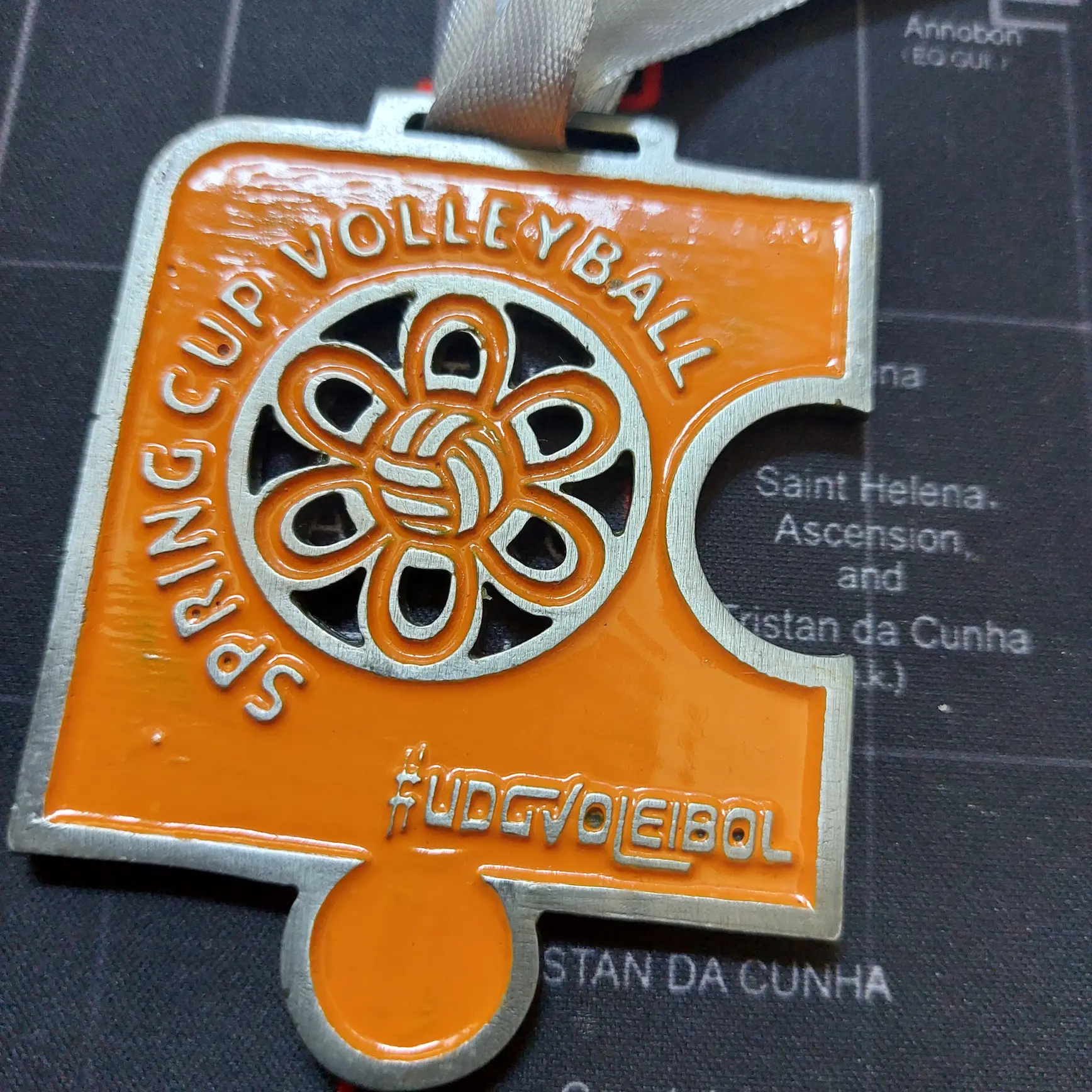 Second place medal